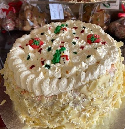 Christmas Sponge Cakes