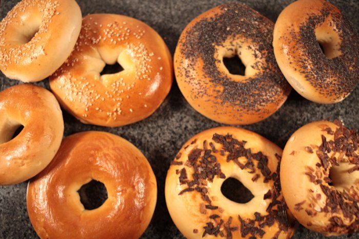 New York Style Baked Bagel Selection x 6
