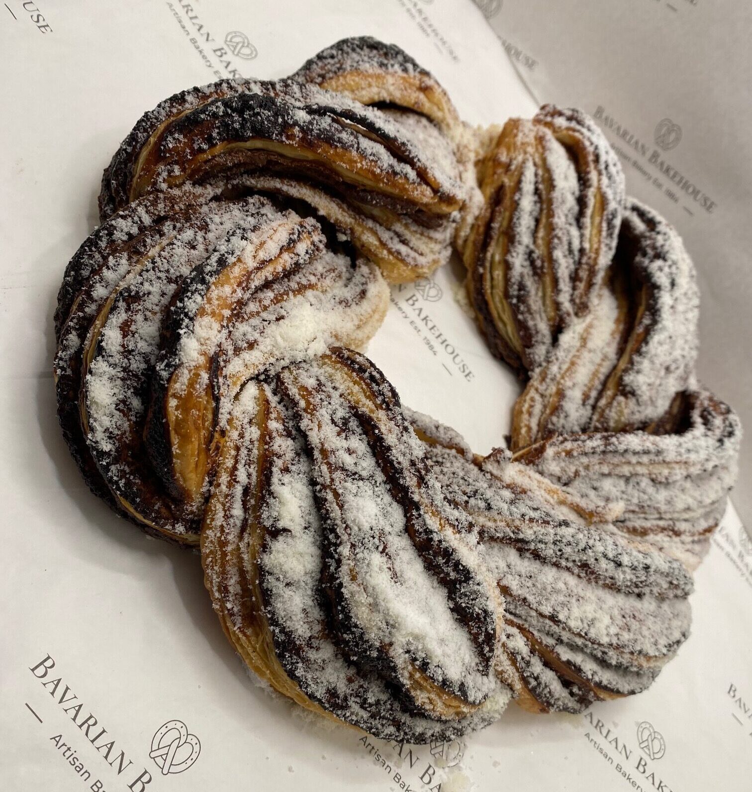 Nutella Wreath
