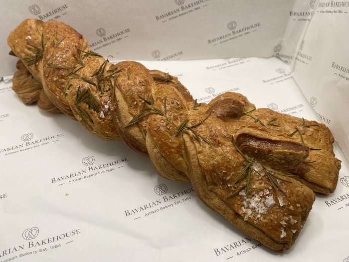 Large Rosemary and Sea Salt Croissant Sticks (4)