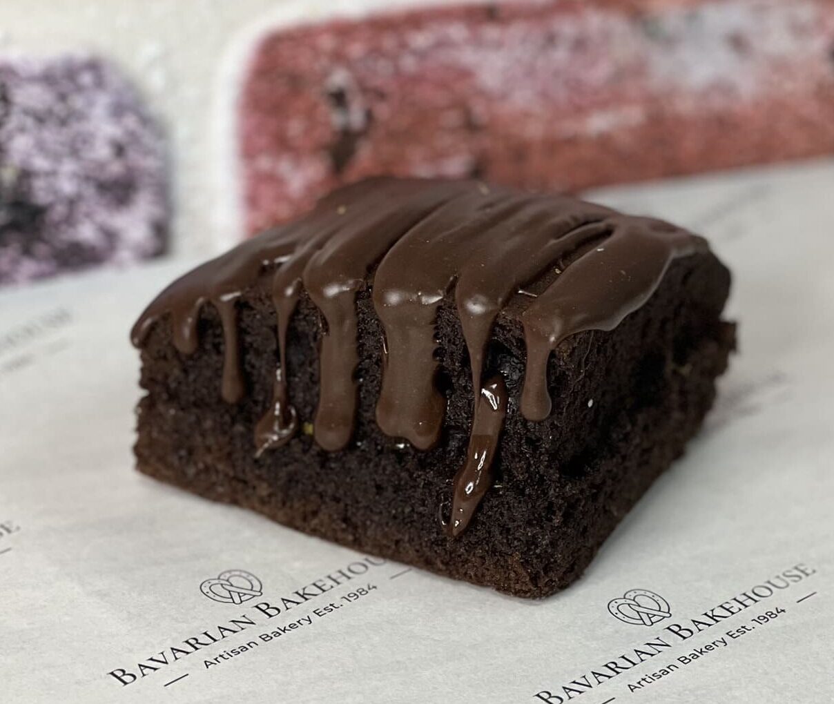 Chocolate Fudge Gateau Square