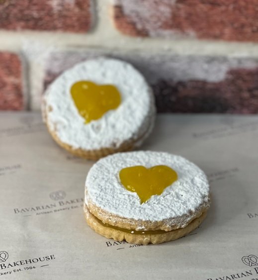 Lemon Linzer Heart Biscuit (3)