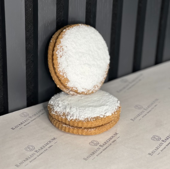 These crispy rich gingerbread biscuits are delightfully moreish.