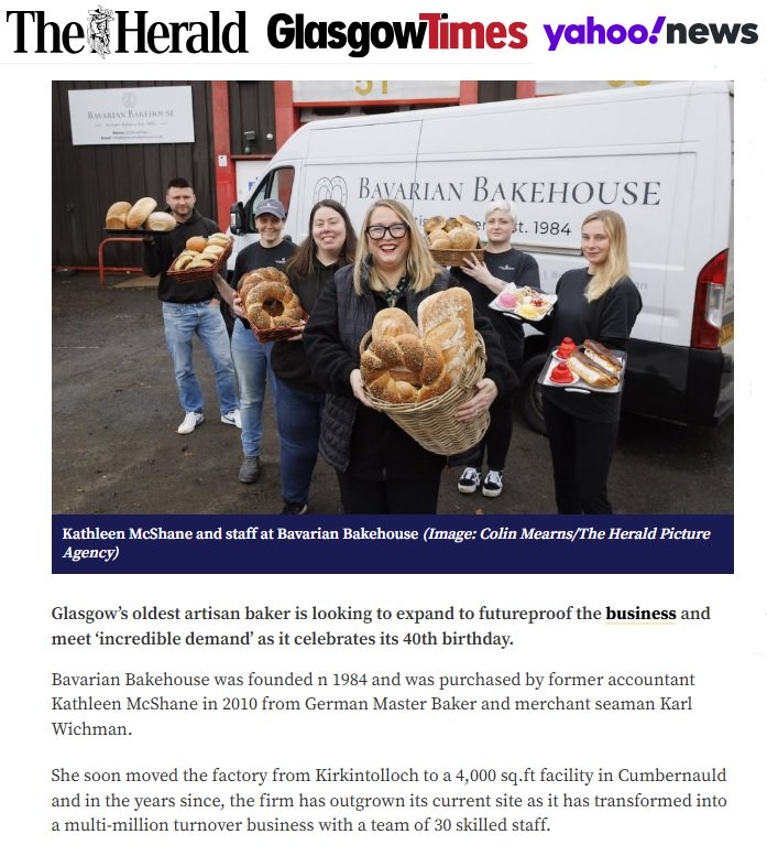 Artisan bakery loved by Noel Gallagher plan expansion to celebrate 40th birthday