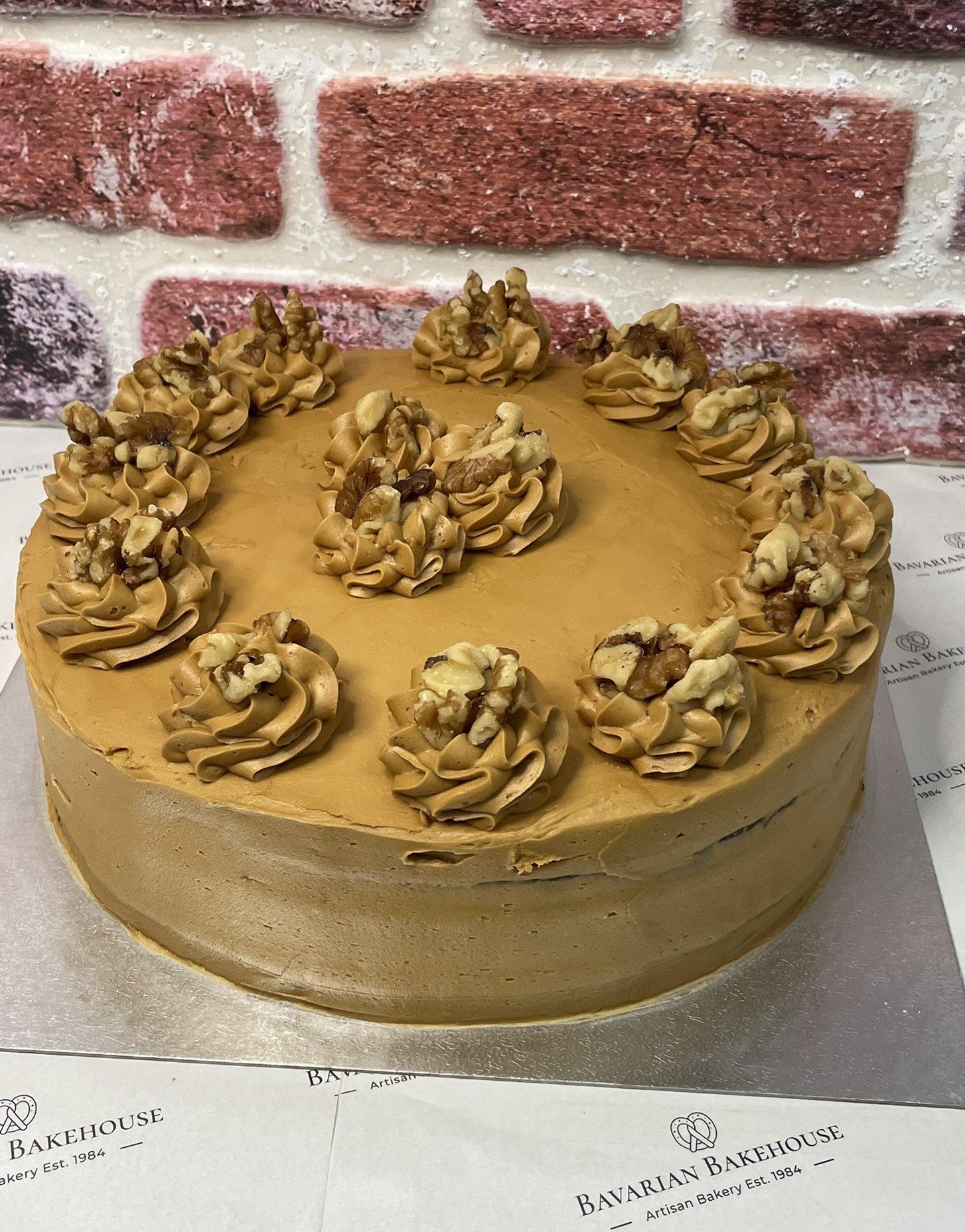 Coffee and Walnut Cake